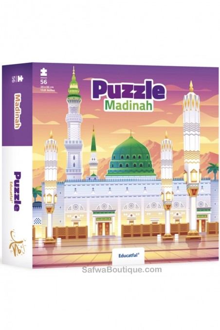 Rompecabezas Madinah 56 piezas - EDUCATFAL-Enfant & Famille-Safwa Boutique