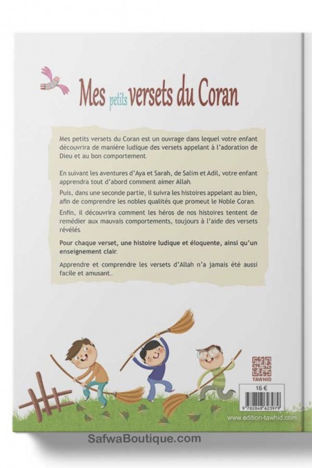 Os meus pequenos versos do Alcorão - Edição TAWHID-Livres Enfants-Safwa Boutique