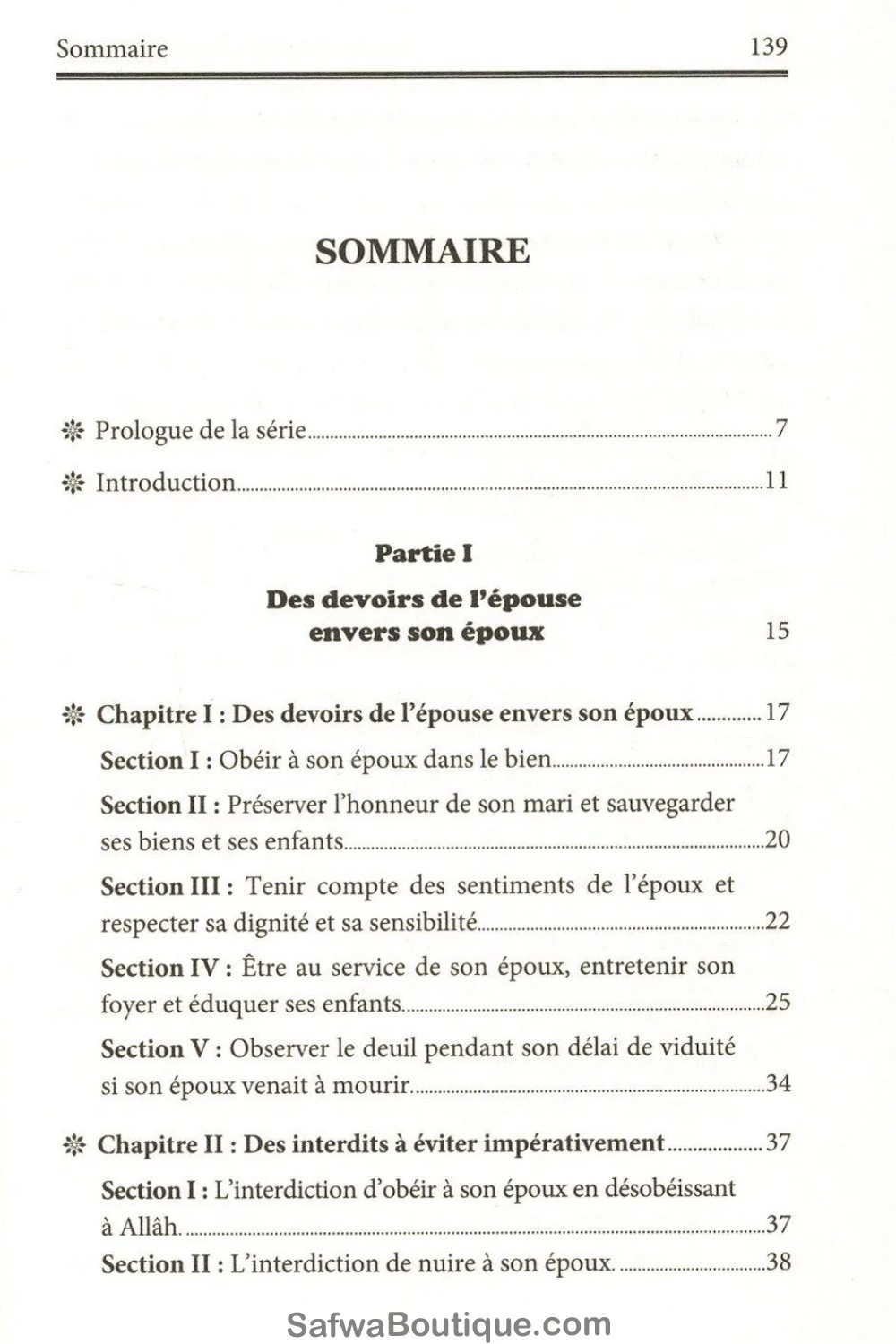 Mari & Vaimo Oikeudet ja Velvollisuudet - Sheikh Mohamed Ali Ferkous - IBN BADIS Edition-Femme musulmane-Safwa Boutique