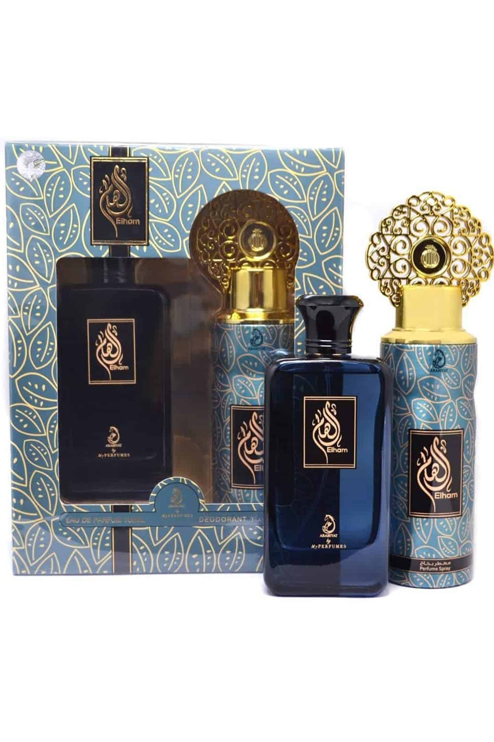Parfum Sæt fra Østen ELHAM - eau de parfum 100ml & Deodorant 200ml - My Perfumes Dubai-Accueil-Safwa Boutique