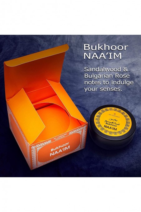 Bakhoor NAA'IM Arabian Bukhoor -tuoksu - My Perfumes Dubaï-Encens & Bakhour-Safwa Boutique