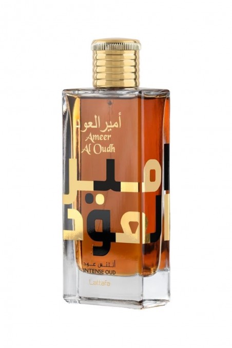 Água de Perfume Ameer Al Oudh Intense Oud 100mL Lattafa - Perfumes Lattafa Dubai-Parfums Dubaï-Safwa Boutique