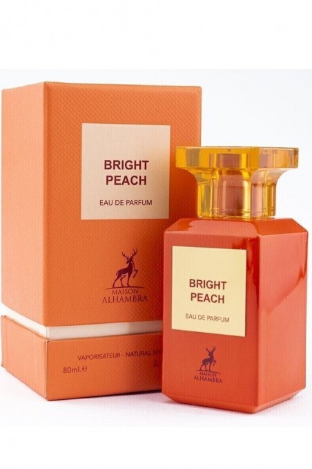 Água de Perfume Bright Peach 80mL ALHAMBRA - Casa Alhambra Perfumes Dubai-Parfums Dubaï-Safwa Boutique