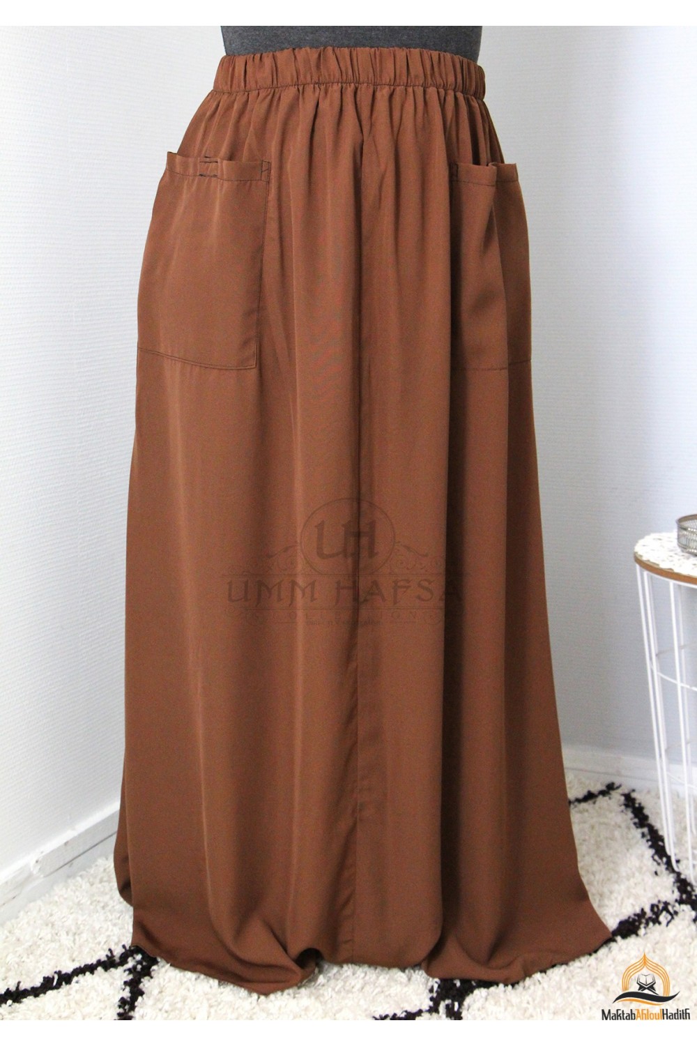 Kjol med fickor Umm Hafsa-jupe & sarouel-Safwa Boutique