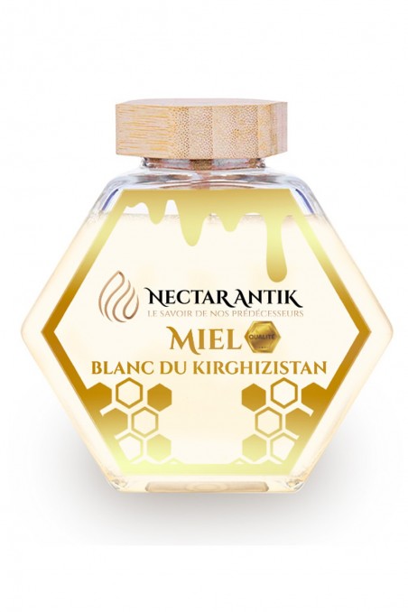Vitt Honung från Kirgizistan - Antik Nektar-Miel 100% naturel-Safwa Boutique