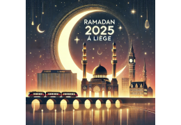 Ramadan 2025 à Liège, Belgique : Calendrier, horaires de jeûne et adresses des mosquées pour les prières de Tarawih